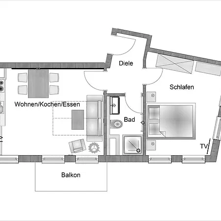 Min Huesung By Rujana Apartment