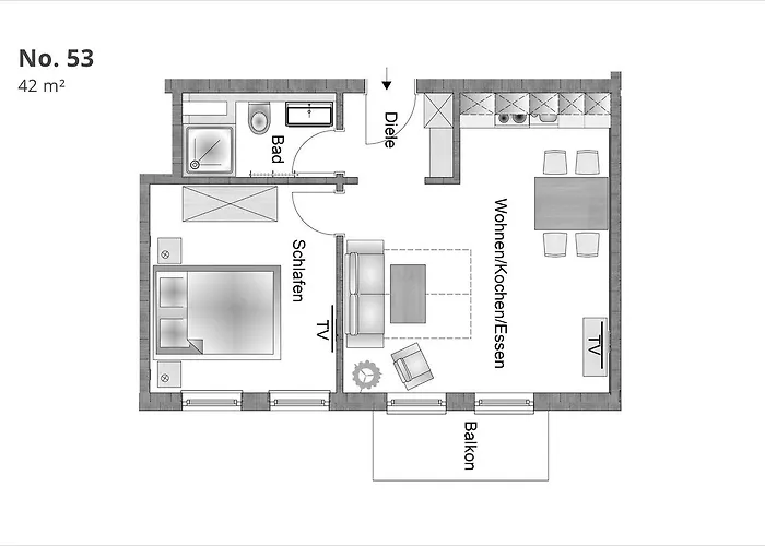 Min Hüsung By Rujana Apartment