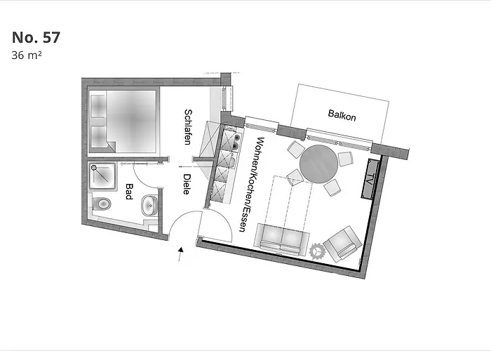 Apartment Min Hüsung By Rujana Binz